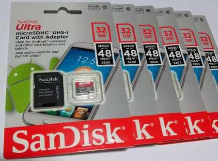 Imagem de Cartão 32gb Ultra - Micro Sd Classe 10 Sandisk
