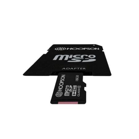 Imagem de Cartão de Memória 16gb Micro SD HC com Adaptador - Hoopson