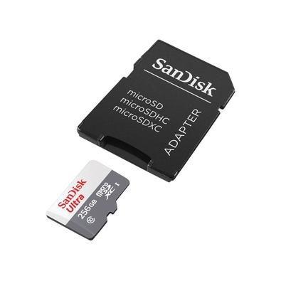 Imagem de Cartão de Memória 256gb Micro Sd Ultra 100mbs Classe 10 Sandisk