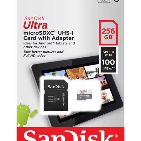Cartão microSDXC™ SanDisk Extreme® PRO UHS-I, Melhor Cartão Micro SD