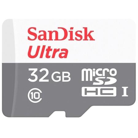 Imagem de Cartão De Memoria 32gb Micro Sd Com Adapt Cl10 48mb/S Sdsqunb-032g Sandisk Ultra