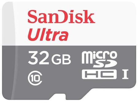 Imagem de Cartão de Memória 32GB Micro SD SanDisk Classe 10