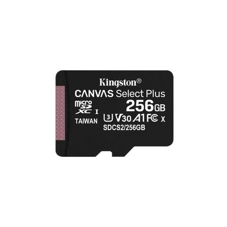 Imagem de Cartão de memória kingston micro sd 256gb 100mb/s sdcs2/256gb