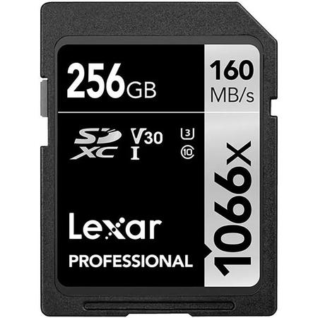 Imagem de Cartão de Memória Lexar Profissional 256GB SDXC UHS-I 1066X 160MB/s