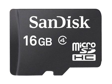 Imagem de Cartão de Memória Micro SD 16GB com Adaptador