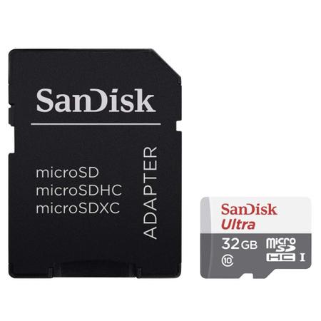 Imagem de Cartão de Memória San Disk 32 Gb com Adaptador