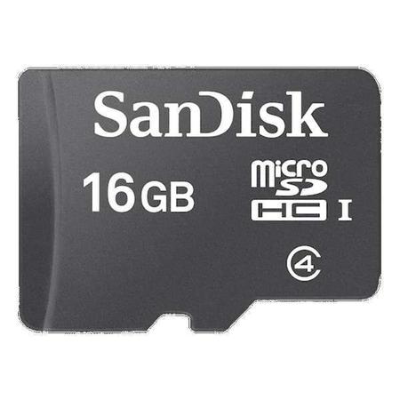 Imagem de Cartão de Memória SanDisk Micro SD SDHC 16GB + Adaptador SD