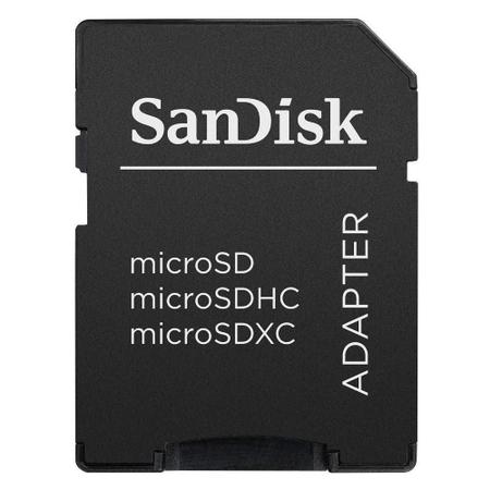 Imagem de Cartão de Memoria Sandisk Ultra SDSQUNS, Micro Sd, 16gb C/ Adaptador SD