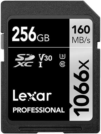 Imagem de Cartão de Memória SDXC Uhs-I 1066X Lexar Professional 256GB 160MBS