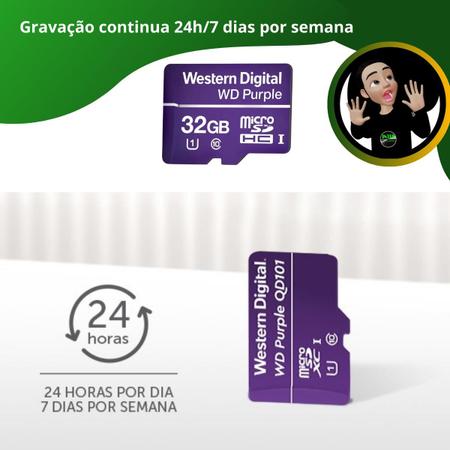 Imagem de Cartão Micro Sd 32gb 16tbw Intelbras