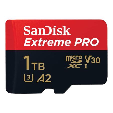 Cartão Micro Sd Sandisk 1Tb MicroSd Extreme Pro 200Mbs e Adp