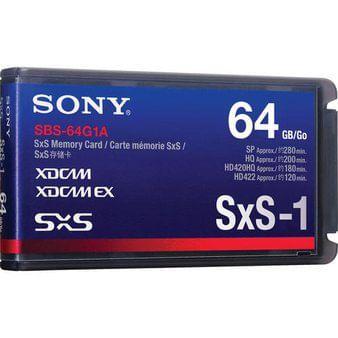 Imagem de Cartão Sony 64GB SxS-1 (SBS-64G1A) de 1.2Gbps