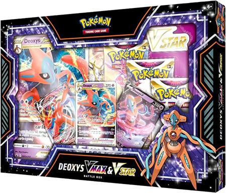 Box Pokemon Coleção De Batalha Deoxys Vmax E V-astro Copag