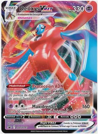 Pokemon box - deoxys vmax e v-astro - ref 32162 - COPAG - Deck de Cartas -  Magazine Luiza