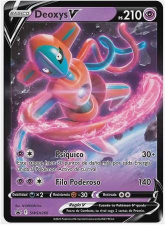 Pokemon box - deoxys vmax e v-astro - ref 32162 - COPAG - Deck de Cartas -  Magazine Luiza