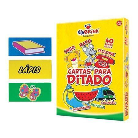 Jogo Cartas para Ditado com 40 peças