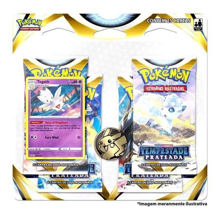 Blister(pacote)Quadruplo Pokemon Origem Perdida 25 Cartas (ALEATÓRIO) -  Copag - Deck de Cartas - Magazine Luiza