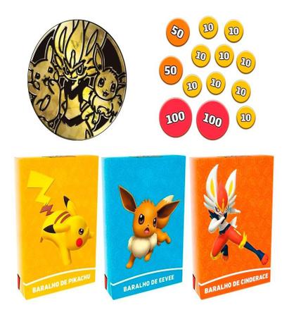 Imagem de Cartas Pokémon Box Academia De Batalha 31495 - Copag