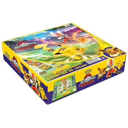 Cartas Pokémon Box Academia de Batalha 31495 - Copag - Deck de