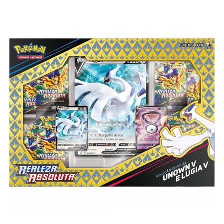 Box Pokémon Treinador Avançado Realeza Absoluta Copag - Deck de Cartas -  Magazine Luiza