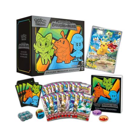 Imagem de Cartas Pokémon Box Elite Coleção Treinador Avançado - Copag