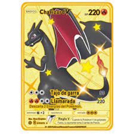 Novidade 20 Cartas Pokemon Douradas Sem Repetição - Takara Tomy