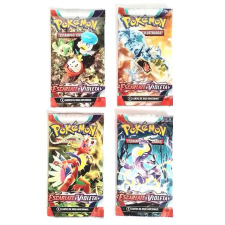 Cartas Pokemon - Triple Pack - Escarlate e Violeta 1 - Spidops - 32564 -  COPAG DA IA