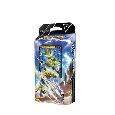 Cartas Pokémon GO Deck ZERAORA Cards Batalha V Copag