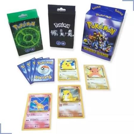 Cartas Batalha Jogo Rank Pokemon Go Moedas Cartas 50 Cards - Smart