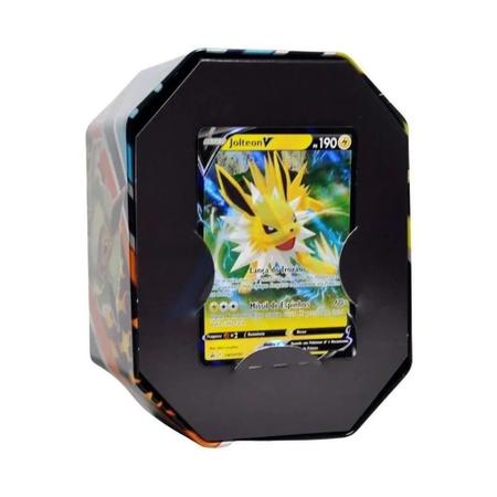 Lata Pokemon Evolução Eevee - Jolteon - V