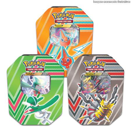 Pokémon Potencial Oculto Rotom Gallade Ou Giratina V Copag - Deck