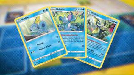 Cartas Pokémon Originais Básicas da COPAG com 10 unidades