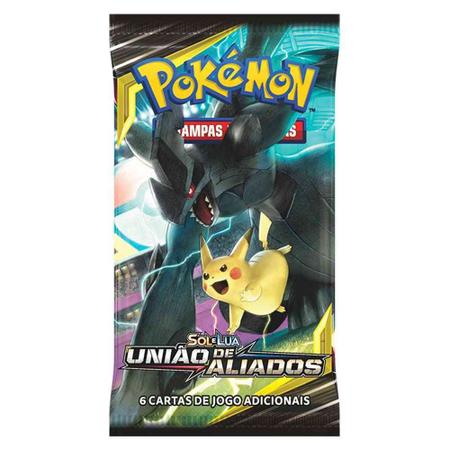 Carta Pokémon Original Aliados Pikachu e Zekrom Gx em Português