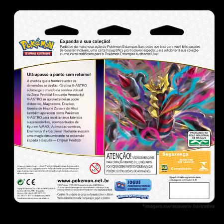 Cartas Pokémon Triple Pack Espada Escudo 11 Croagunk - Copag