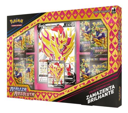 ORIGINAL Card Pokemon Lendaria ULTRA RARA Zamazenta 25 anos - Copag - Deck  de Cartas - Magazine Luiza