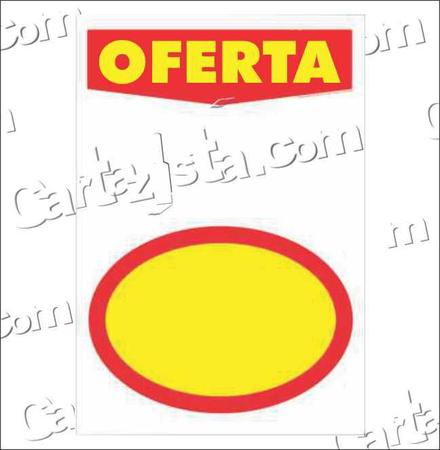 Imagem de Cartaz oferta com elipse 40x60 (c/ 50 unidades)