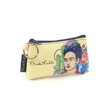 Imagem de Carteira Mini Estampada Frida Kahlo Pés para Que os Quero - Logo Art
