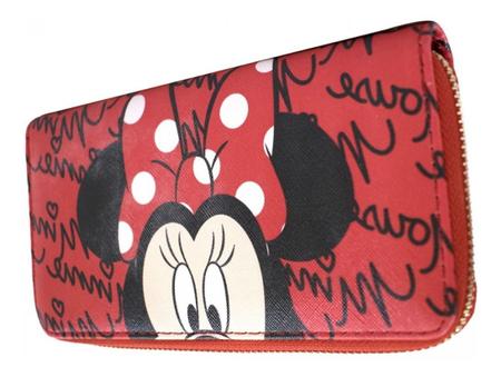 Imagem de Carteira Rosto Minnie Mouse Preto - Disney