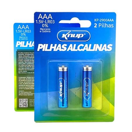 Pilha AAA Alcalina Palito 1.5 V C/2 MAXPRINT - 756358