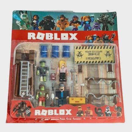 Cartela Roblox 12 Personagens E Construção