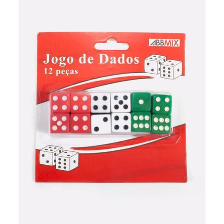 Jogos de Tabuleiro Safári - Dado Plástico 12mm