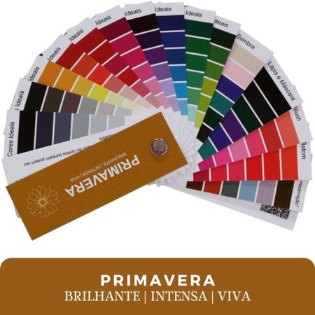 Cartela de Cores Pequena - Coloração Pessoal - Vivace Cartelas Imagem de Cartela de Cores Pequena - Coloração Pessoal