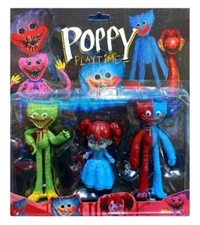 Kit 3 bonecos poppy play time