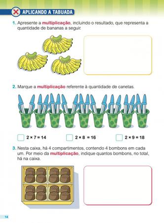 Tabuadas Multiplicação e Divisão worksheet