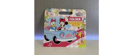 Álbum para Colorir Maleta Minnie 8 Folhas - Minnie - Escolar