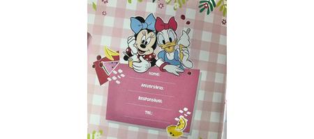 Álbum para Colorir Maleta Minnie 8 Folhas - Minnie - Escolar