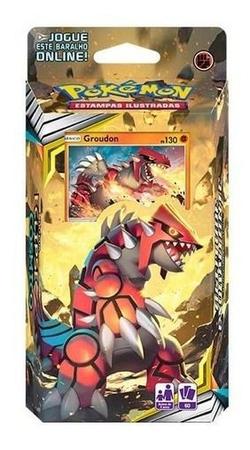 Cartas Pokémon Lendários Groudon + Kyogre