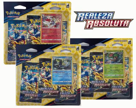 kit de Cartas Blister Triplo Pokemon Go 3 Pacotes + 1 Carta Copag - Deck de  Cartas - Magazine Luiza