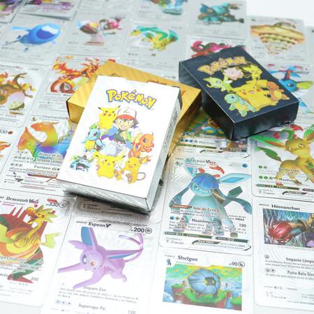 Lote Pokemon 5 Cartinhas VMax Sem Repeticoes Lendaria Rara - Deck de Cartas  - Magazine Luiza