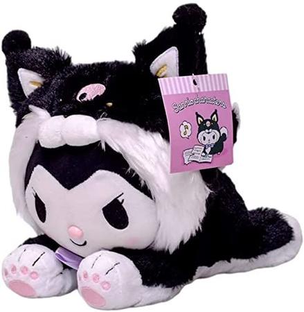 Imagem de Cartoon Stuffed Animal Shiba Inu Dress Up My Melody Canela Anime Pelúcia Brinquedo Melodia Boneca de pelúcia Cute Skin-Friendly Soft Doll Doll Beautiful Gift B